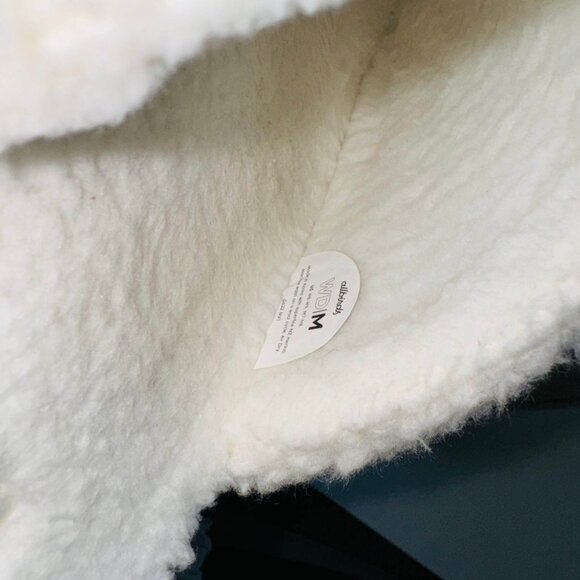 Allbirds Wool Dweller Slippers Womens Size W8 Cream Slip On Round Toe Relaxing - Picture 9 of 12